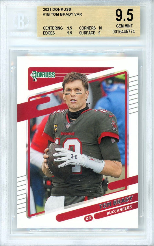 2021 Donruss #1B Tom Brady Variation