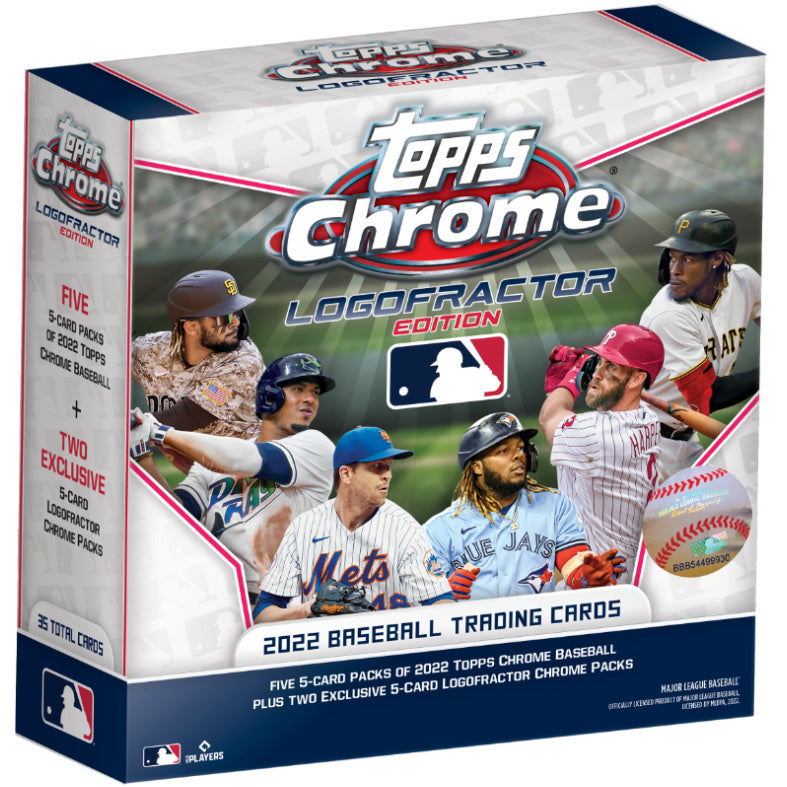 2023 Topps Chrome Baseball Logofractor Edition Box