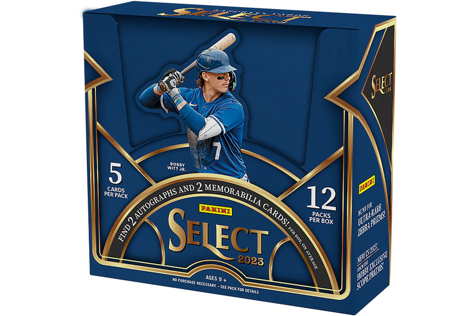 2023 Panini Select Baseball Hobby Box