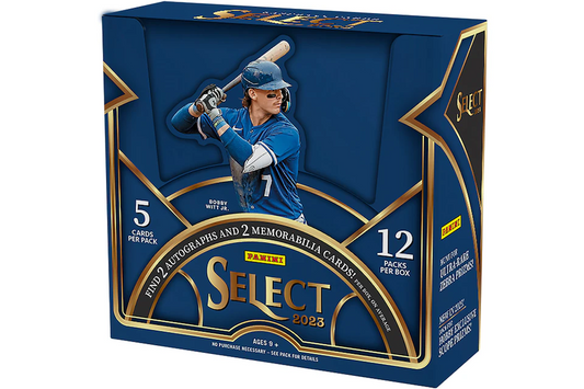 2023 Panini Select Baseball Hobby Box Case(12)