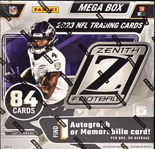 2023 Panini Zenith Football Mega Box Lot(20)