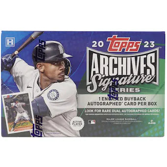 2023 Topps Archives Signature Series Retired Player Edition Hobby Box Case(20)