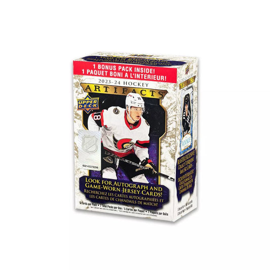 2023/24 Upper Deck Artifacts 7-Pack Blaster Box Case(20)