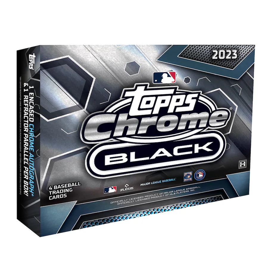 2023 Topps Chrome Black Hobby Box Case(12)