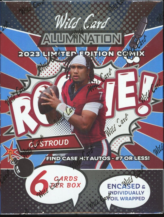 2023 Wild Card Alumination CJ Stroud Rookie COMIX Hobby Box