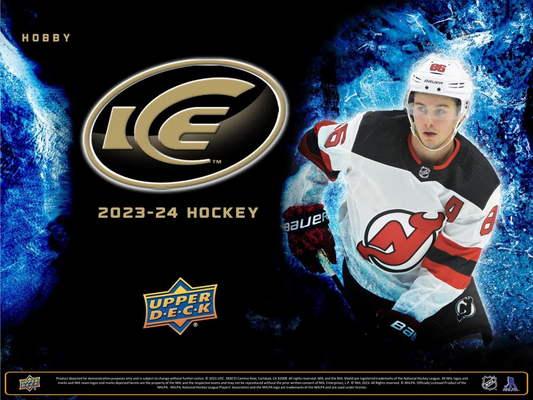 2023/24 Upper Deck Ice Hockey Hobby Box Case(12)