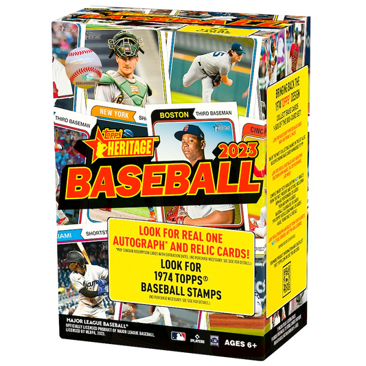 2023 Topps Heritage Baseball Blaster Box