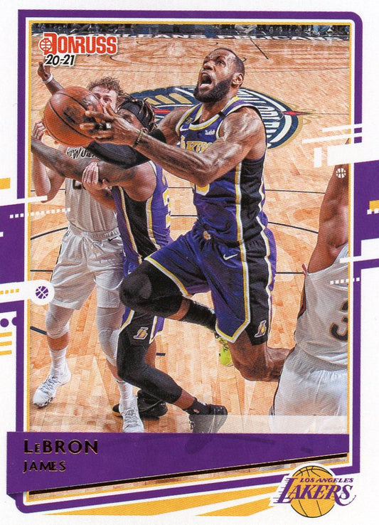 2020/21 Panini Donruss #12 Lebron James