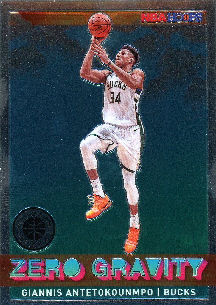 2019/20 Hoops Premium Stock Zero Gravity #6 Giannis Antetokounmpo