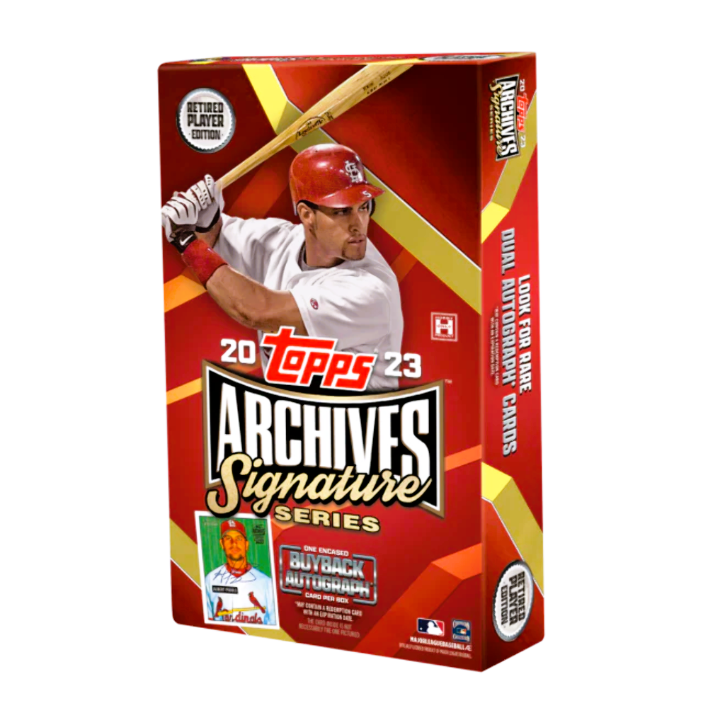 2023 Topps Archives Baseball Signature Series Retired Player Ed Box