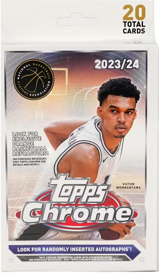 2023/24 Topps Chrome Basketball Hanger Box