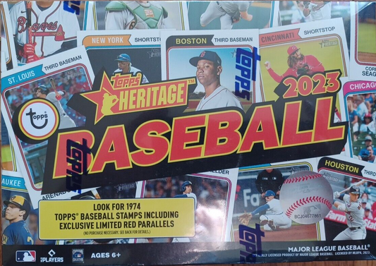 2023 Topps Heritage Baseball Giant Box