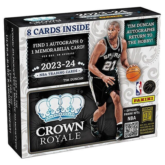 2023/24 Panini Crown Royale Basketball Hobby Box Case(16)