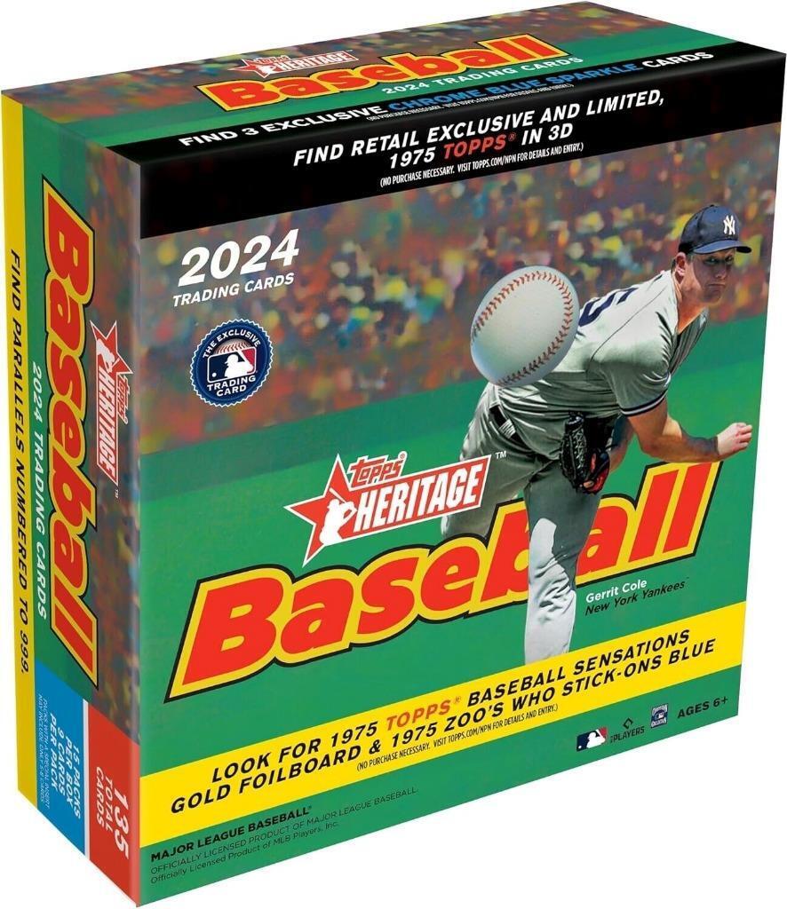 2024 Topps Heritage Baseball Monster Box