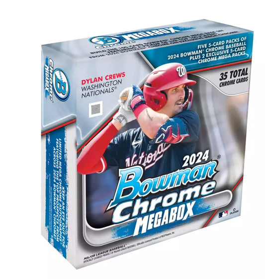 2024 Bowman Chrome Baseball Mega Box Case(20)