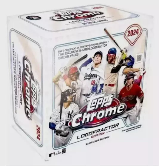 2024 Topps Chrome Baseball Logofractor Edition Box