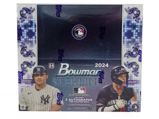 2024 Bowman Sterling Baseball Hobby Box Case(12)