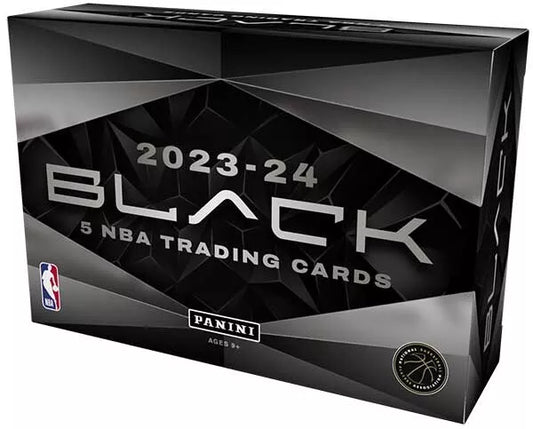 2023/24 Panini Black Basketball Hobby 12 Box Case