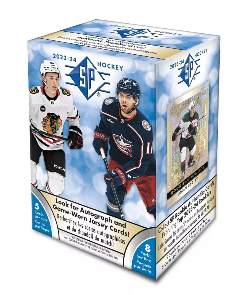 2023/24 Upper Deck SP Hockey 8-Pack Blaster Box