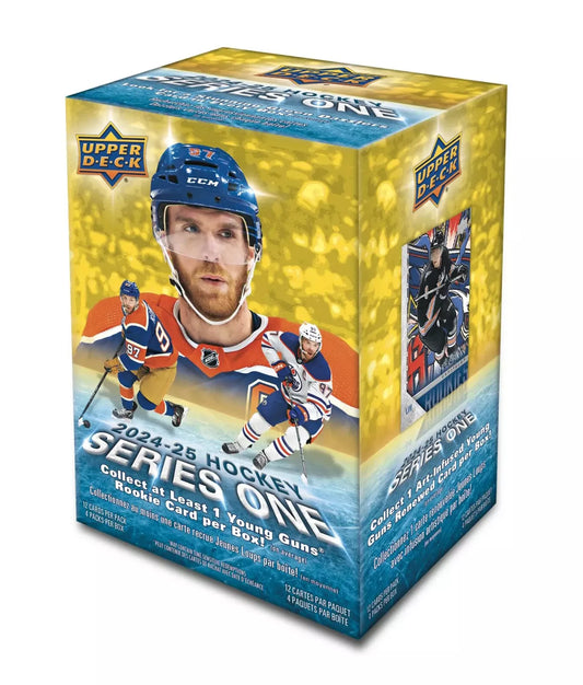 2024/25 Upper Deck Series 1 Hockey 4-Pack Blaster 20 Box Case