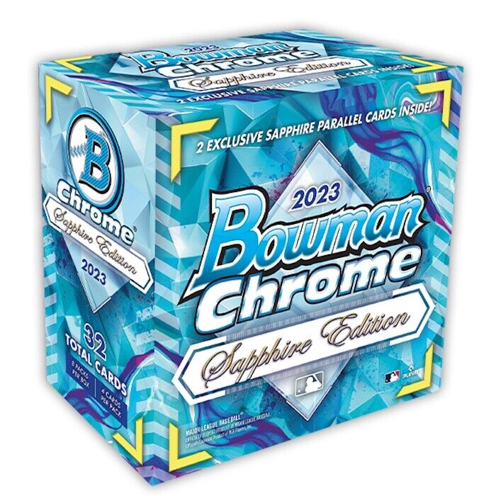 2023 Bowman Chrome Baseball Sapphire Edition Box