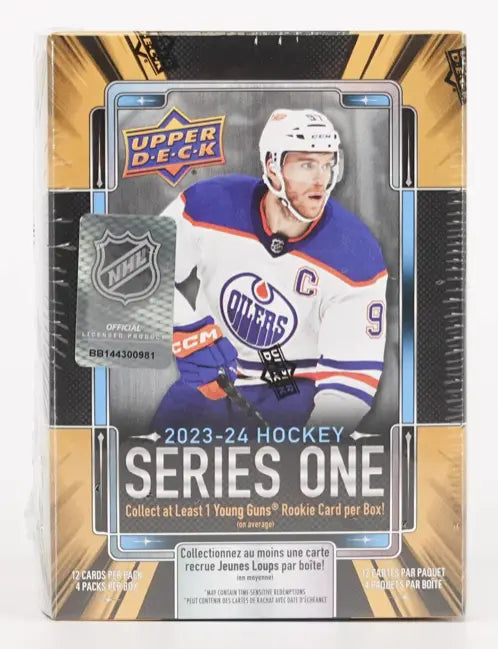 2023/24 Upper Deck Series 1 4-Pack Blaster Box