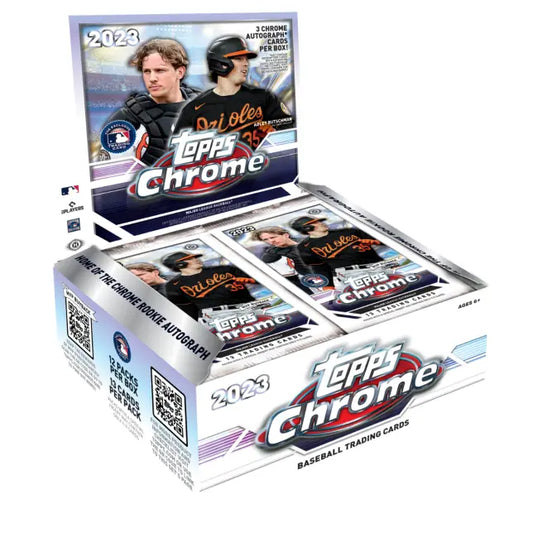 2023 Topps Chrome Baseball Jumbo Box