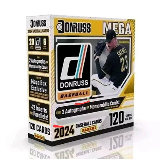 2024 Panini Donruss Baseball Mega Box