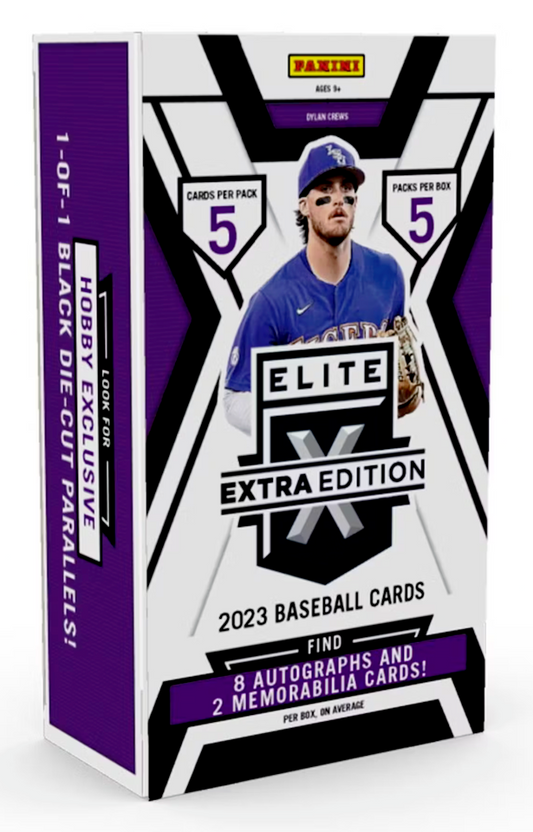 2023 Panini Elite Extra Edition Baseball Hobby Box Case(20)