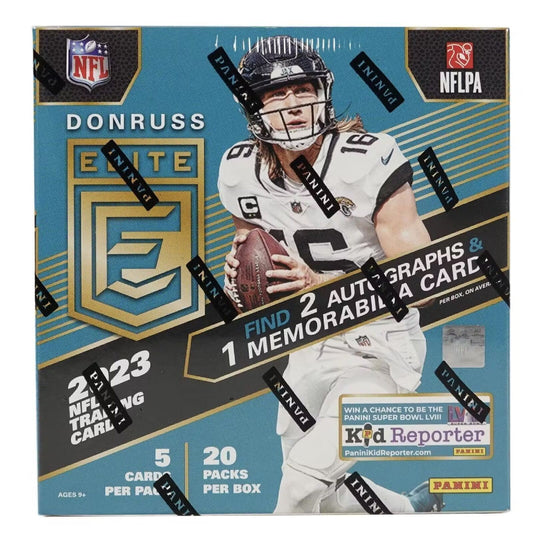 2023 Panini Donruss Elite Football Hobby 12 Box Case