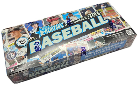 2023 Topps Heritage Baseball High Number Hobby Box