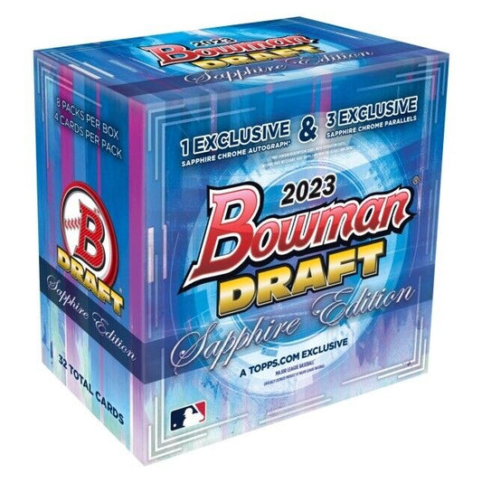 2023 Bowman Draft Baseball Sapphire Edition Box