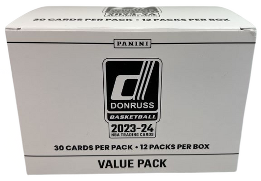 2023/24 Panini Donruss Basketball Fat Pack Box Case(20)