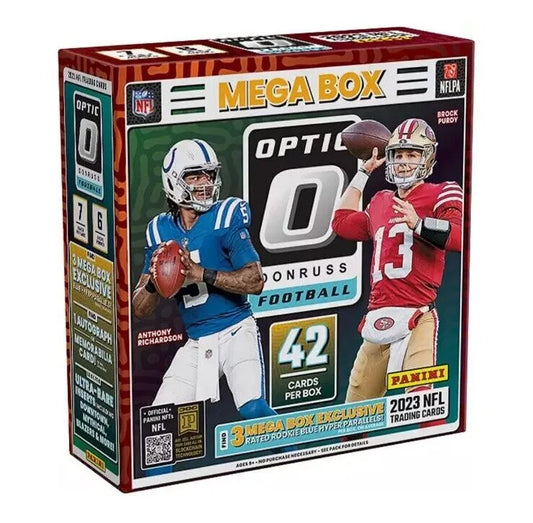 2023 Panini Donruss Optic Football Mega Box