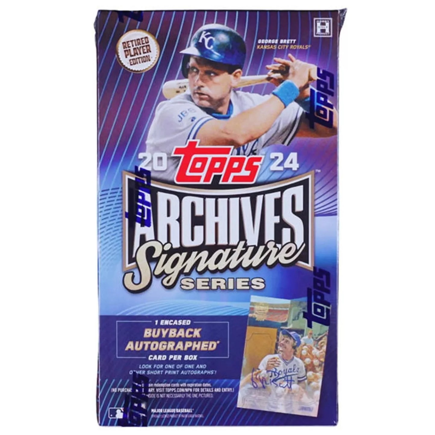 2024 Topps Archives Signature Series Retired Player Ed Baseball Box Case(20)