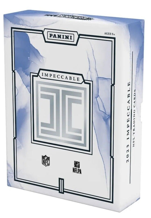 2023 Panini Impeccable Football 1st Off The Line Hobby 3 Box Case