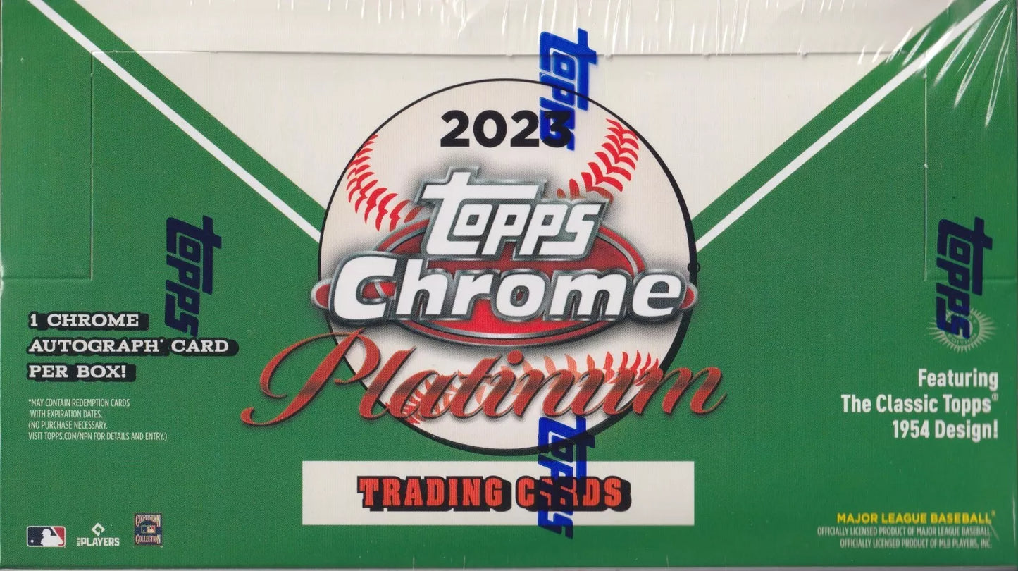 2023 Topps Chrome Platinum Anniversary Baseball Hobby Box Case(12)