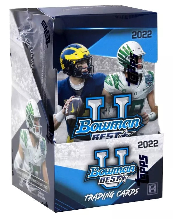 2022 Bowman's Best University Football Hobby Box Case(8)