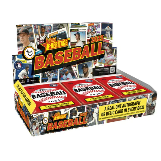 2023 Topps Heritage Baseball Hobby Box