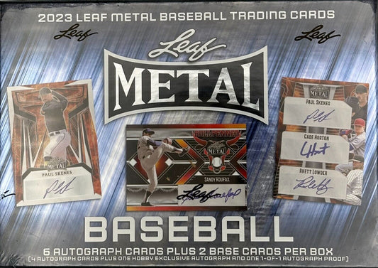 2023 Leaf Metal Baseball Hobby Box