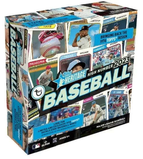 2023 Topps Heritage HIGH Number Baseball Mega Box