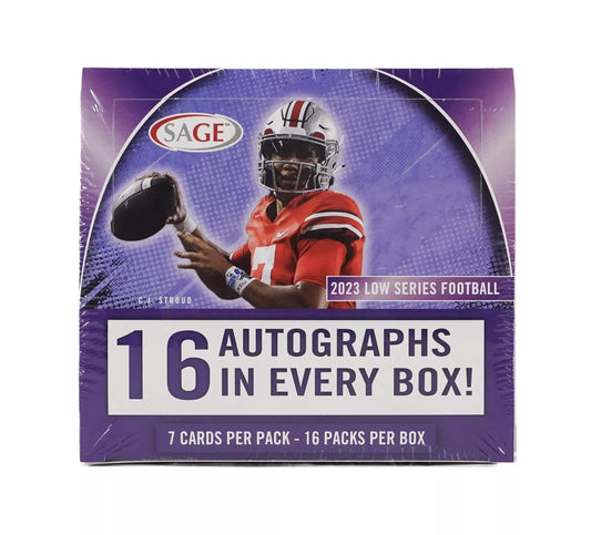 2023 Sage Low Series Football Hobby Box