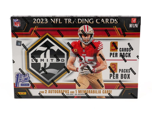 2023 Panini Limited Football 1st Off The Line Hobby Box