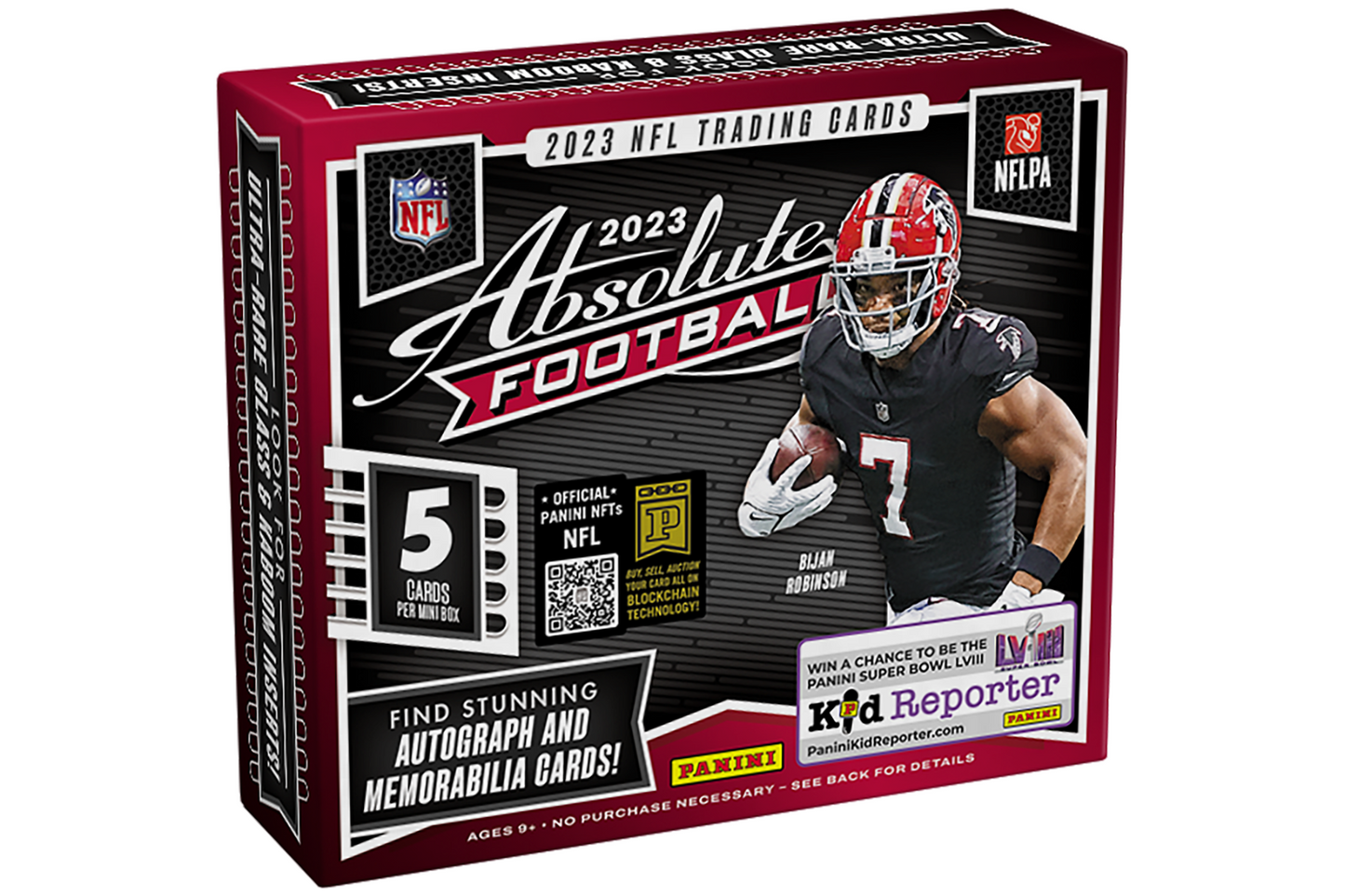 2023 Panini Absolute Football Hobby 12 Box Case