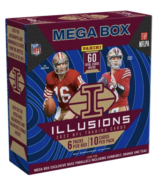 2023 Panini Illusions Football Mega 20 Box Case