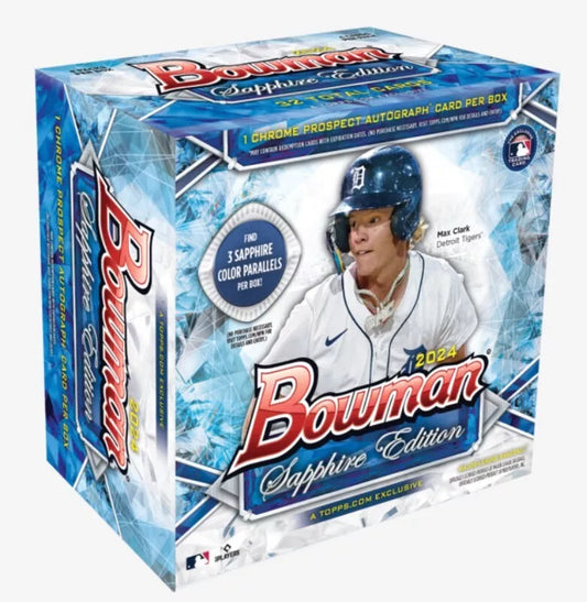 2024 Bowman Baseball Sapphire Edition Box