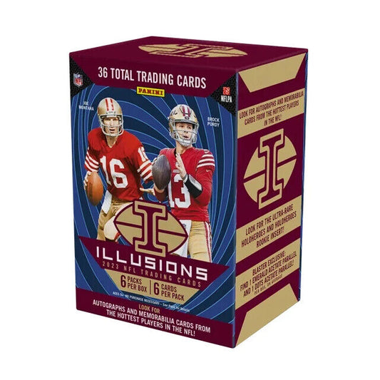 2023 Panini Illusions Football Blaster 20 Box Lot Case