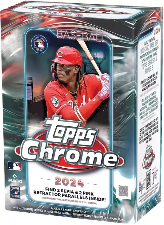 2024 Topps Chrome Baseball Blaster Box Case(40)