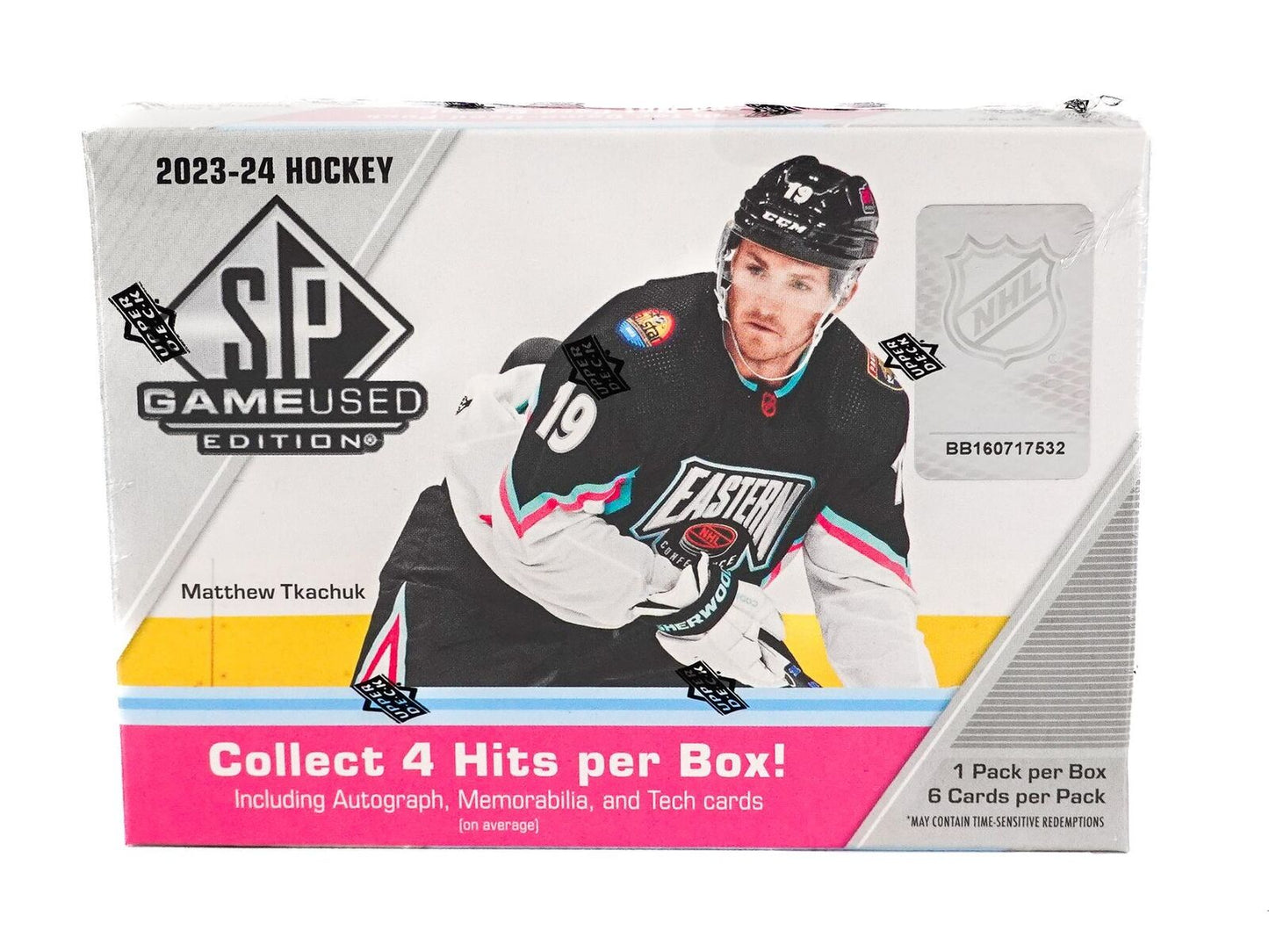 2023/24 Upper Deck SP Game Used Hobby Box Case(18)