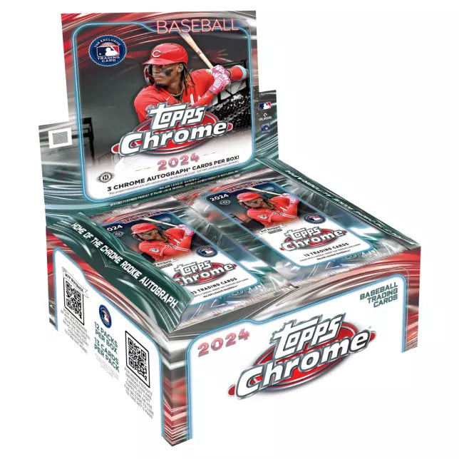 2024 Topps Chrome Baseball Jumbo Box Case(8)